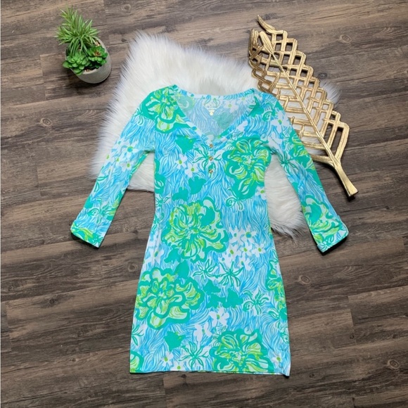 RARE!!! Lilly Pulitzer Dress Hard to Find! Bright Colorful Beach